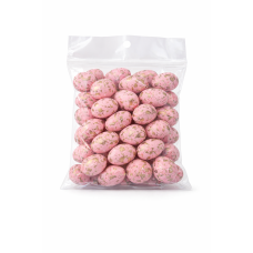 Набір пасхальних яєць,1,8*2,5см, колір - рожевий з золотом, упаковка 50 шт