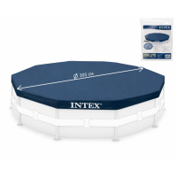 Intex Тент для каркасного басейну 28030 (6) діаметр 305 см 