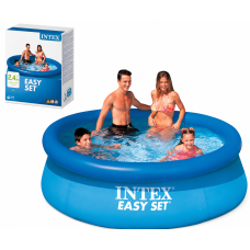 Intex Басейн наливний 28110 NP розміром 244х76см, об`єм: 2420л, вага: 6,3 кг