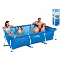 Intex Басейн каркасний 28272 NP розмір:300х200х75 см, об`єм води: 3834л, прямокутний, від 6-ти років
