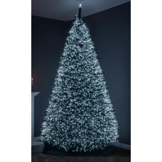 Гірлянда «Флеш», Хвойна лапа, 50 м, 1500 LED, колір- білий