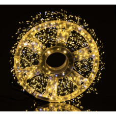 Гірлянда «Флеш» Хвойна лапа, 100 м, 3000 LED, колір- тепло білий
